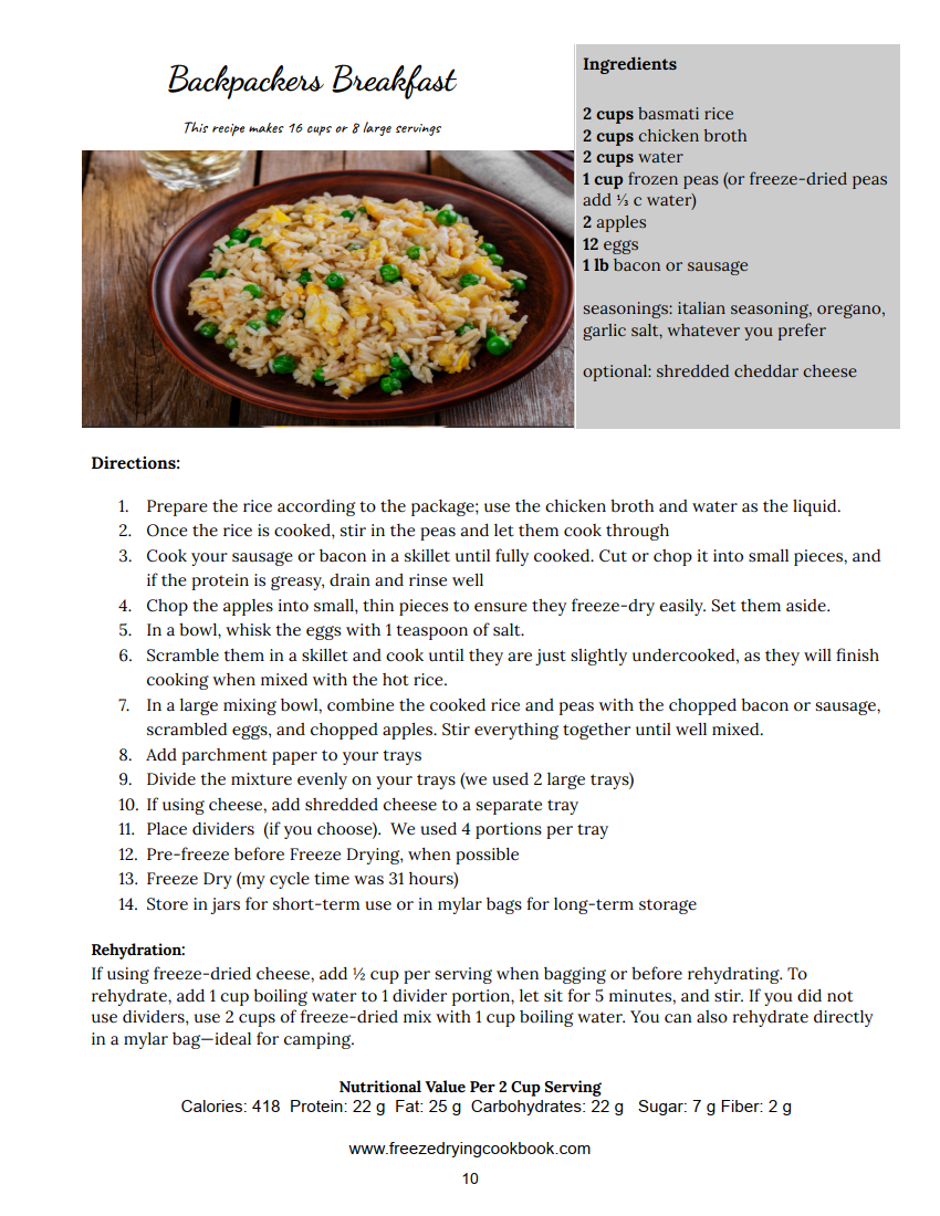 Freeze Drying Cookbook: From Fresh To Forever PDF Download