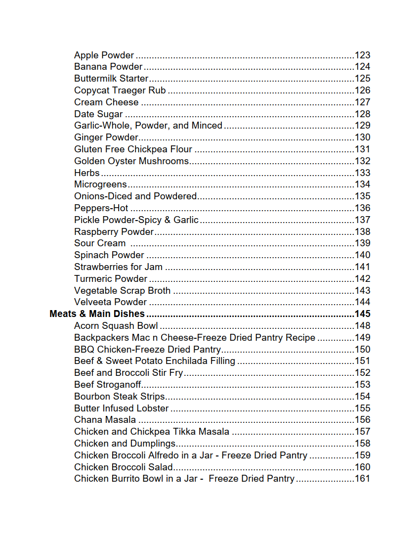 Freeze Drying Cookbook: From Fresh To Forever PDF Download