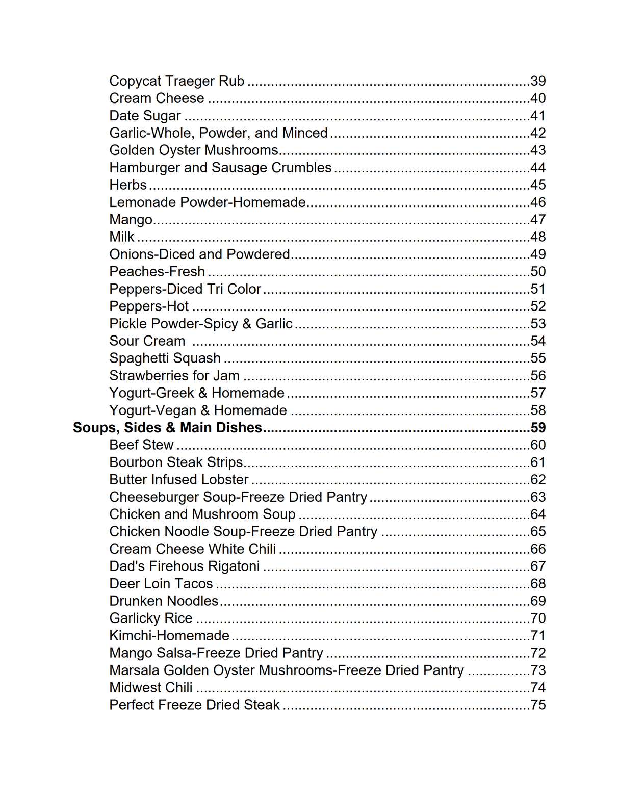Freeze Drying Cookbook PDF Download Volume 2