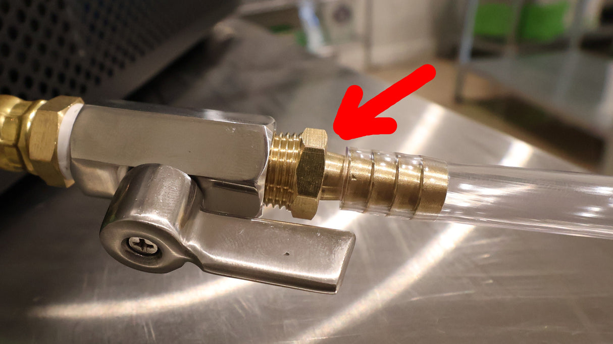 Straight Drain Hose Fitting