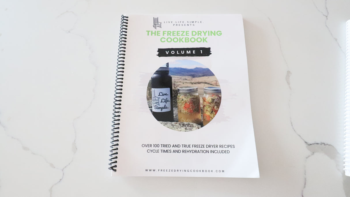 The Freeze Drying Cookbook Vol 1 (Physical Copy)