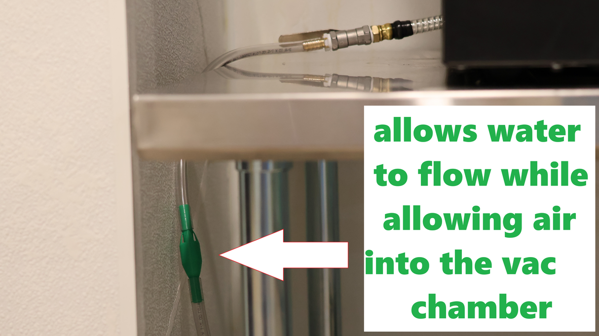 NO SUCK Kit 2.0 (anti siphon drain hose) MADE IN THE USA