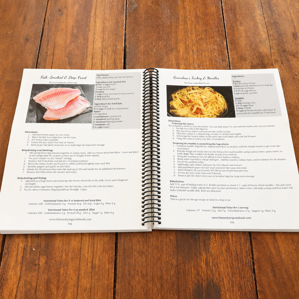 The Freeze Drying Cookbook: From Fresh to Forever (Physical Copy)