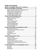 Freeze Drying Cookbook PDF Download Volume 1