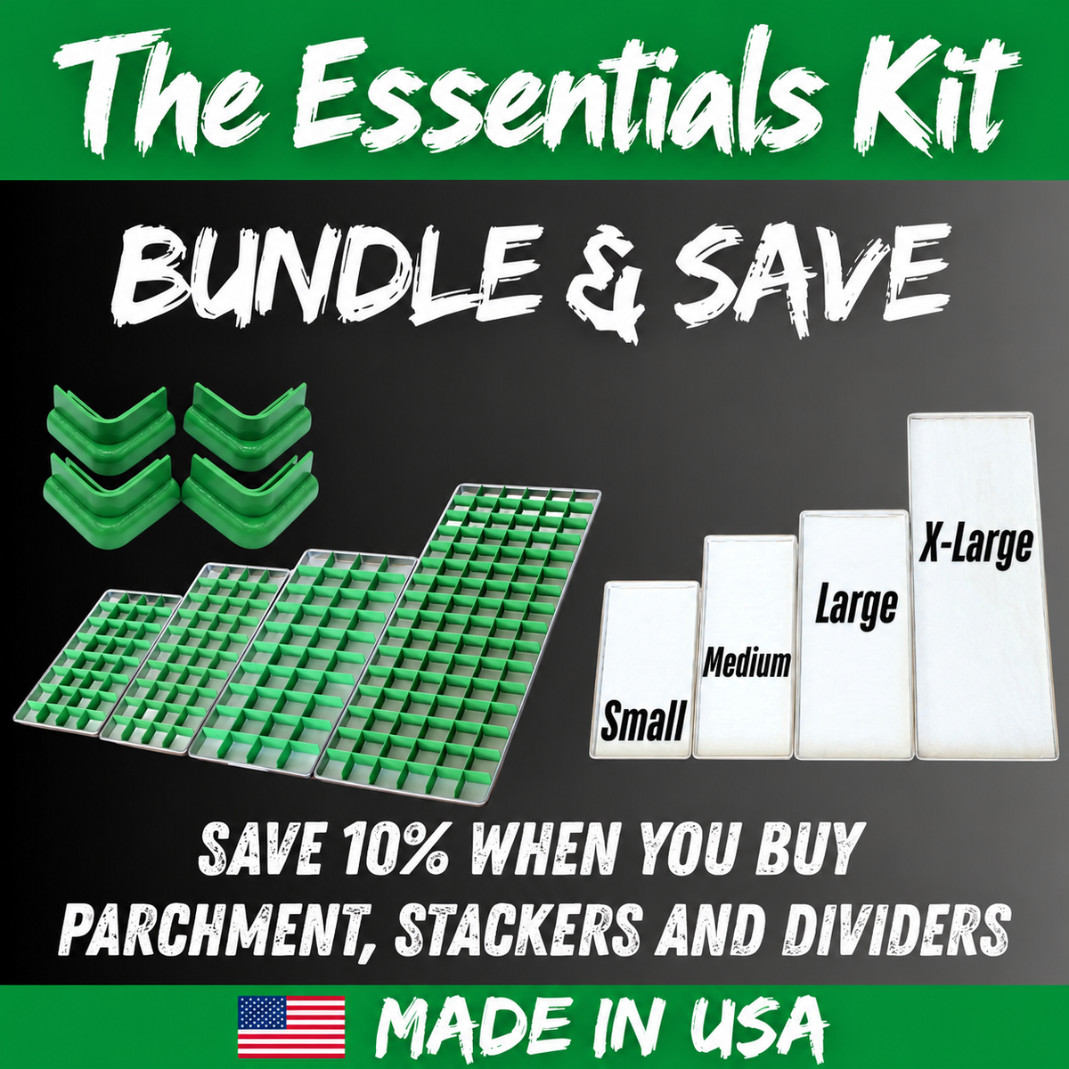 Essentials Starter Kit-Parchment, Stackers, and Dividers