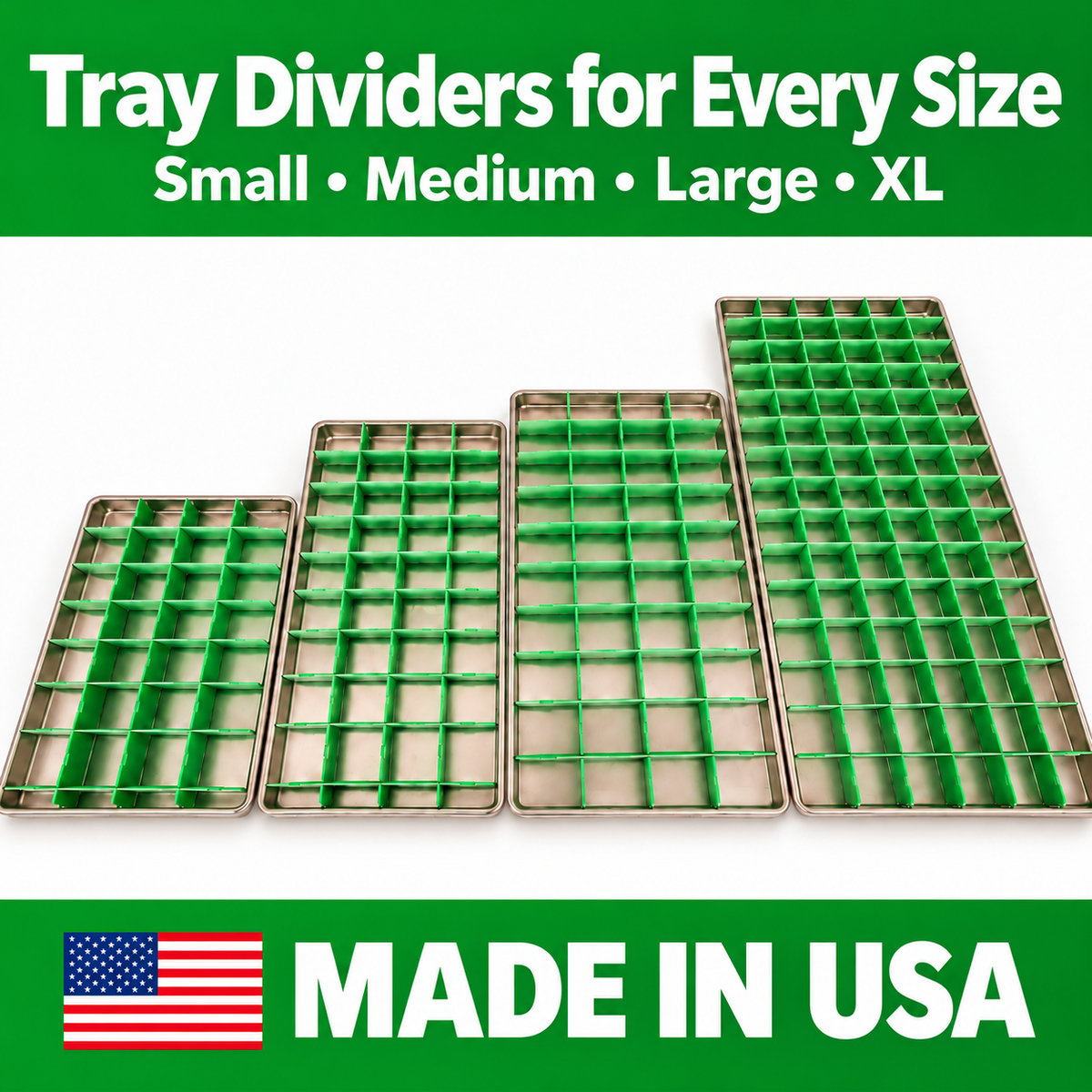 Tray Dividers™- for Harvest Right Freeze Dryer Trays