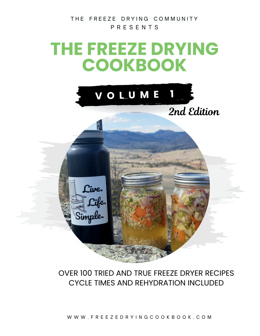 Freeze Drying Cookbook PDF Download Volume 1