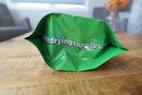 50 Pack 5 MIL Mylar Storage Bags 8x12 With Gusset, and Zipper Top (1/2 Gal)