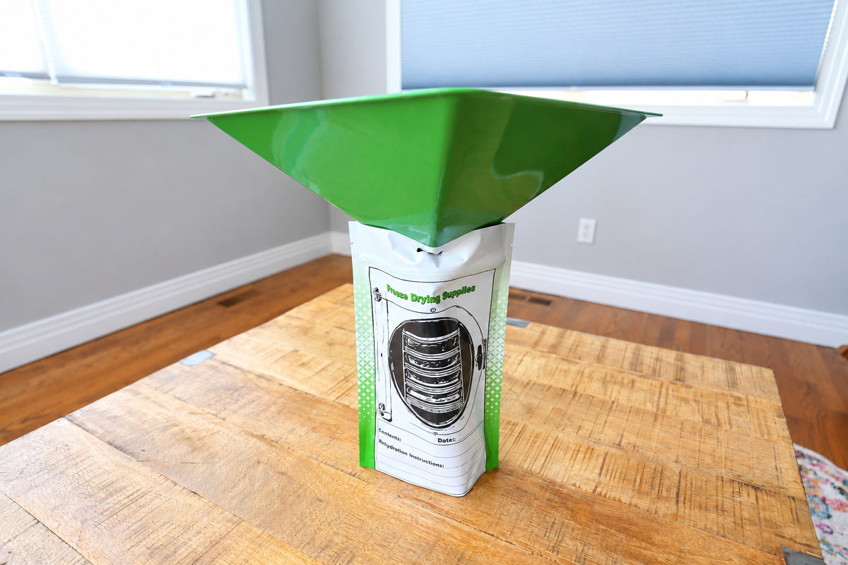 The Food Funnel™ - Fills Mason Jars & Mylar Bags