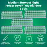 Tray Dividers™- for Harvest Right Freeze Dryer trays MADE IN THE USA (select your size below)