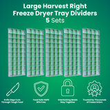Tray Dividers™- for Harvest Right Freeze Dryer trays MADE IN THE USA (select your size below)
