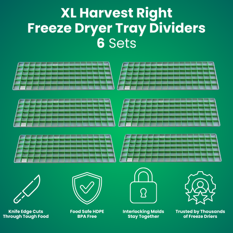 Tray Dividers™- for Harvest Right Freeze Dryer trays MADE IN THE USA (select your size below)