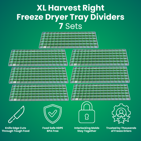 Tray Dividers™- for Harvest Right Freeze Dryer trays MADE IN THE USA (select your size below)