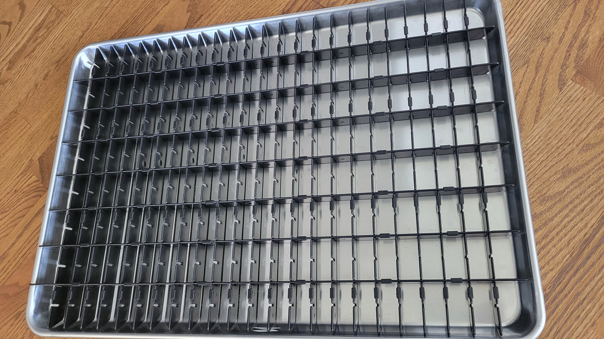 Commercial Freeze Dryer Tray Dividers (18" x 26" full baking sheet)