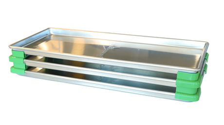 "Locking" CORNER Tray Stackers for Harvest Right Trays