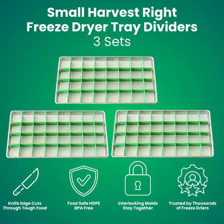 Tray Dividers™- for Harvest Right Freeze Dryer trays MADE IN THE USA (select your size below)