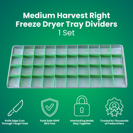 Tray Dividers™- for Harvest Right Freeze Dryer trays MADE IN THE USA (select your size below)