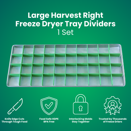 Tray Dividers™- for Harvest Right Freeze Dryer trays MADE IN THE USA (select your size below)