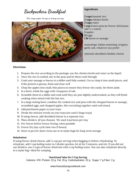 Freeze Drying Cookbook: From Fresh To Forever PDF Download