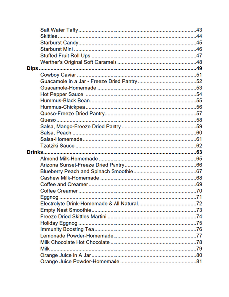 The Freeze Drying Cookbook: From Fresh to Forever (Physical Copy)