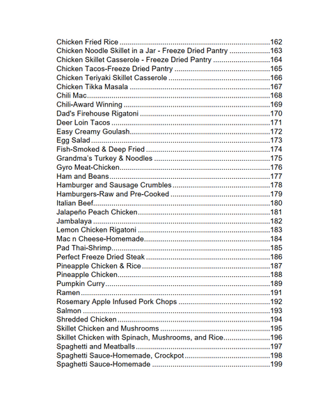 The Freeze Drying Cookbook: From Fresh to Forever (Physical Copy)