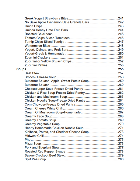 The Freeze Drying Cookbook: From Fresh to Forever (Physical Copy)