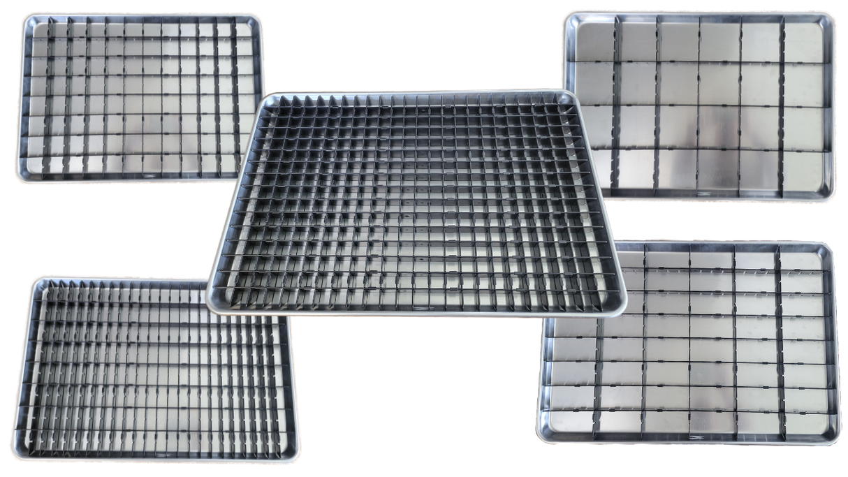 Commercial Freeze Dryer Tray Dividers (18" x 26" full baking sheet)