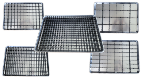Commercial Freeze Dryer Tray Dividers (18" x 26" full baking sheet)