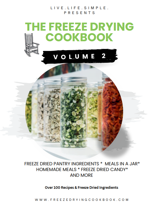 CLEARANCE SALE 50% 0FF!!!  The Freeze Drying Cookbook Vol 2 (Physical Copy) FIRST EDITION!