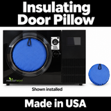 Insulating Door Pillow MADE IN THE USA (Navy Blue) Counrertop 360