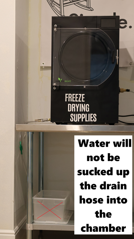 NO SUCK Kit 2.0 (anti siphon drain hose) MADE IN THE USA