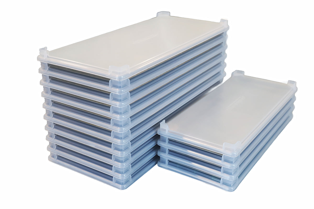Stackable Freezing Trays Freeze Dryer Tray Lids -- (stackable!!!) The