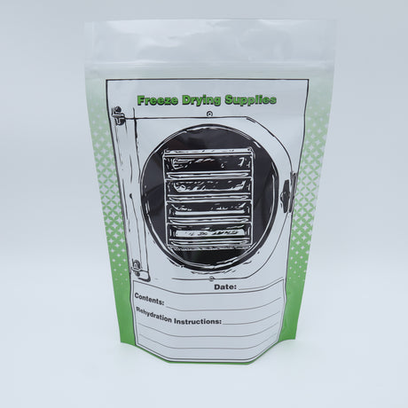 50 Pack 5 MIL Mylar Storage Bags 8x12 With Gusset, and Zipper Top (1/2 Gal) MADE IN THE USA