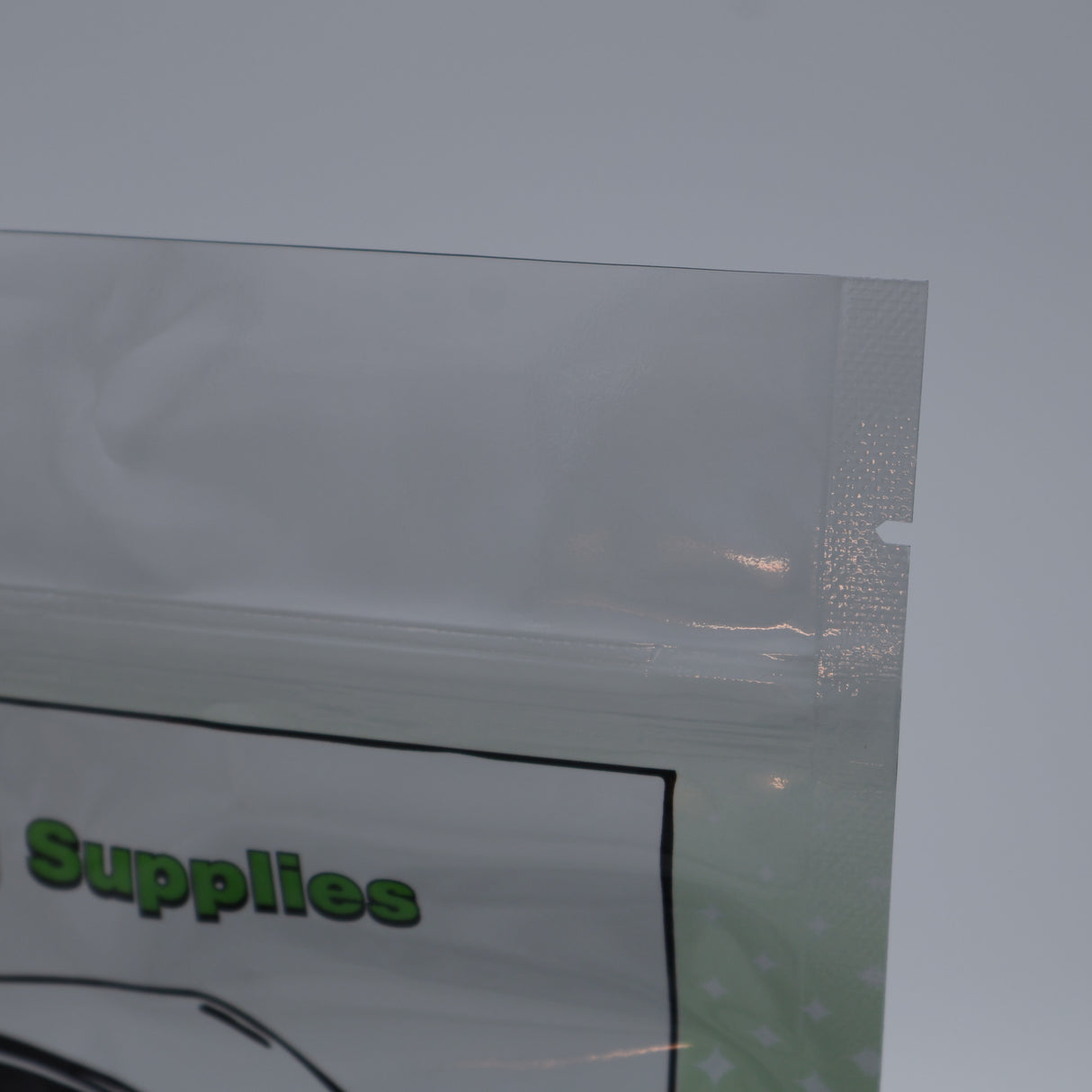 50 Pack 5 MIL Mylar Storage Bags 8x12 With Gusset, and Zipper Top (1/2 Gal)