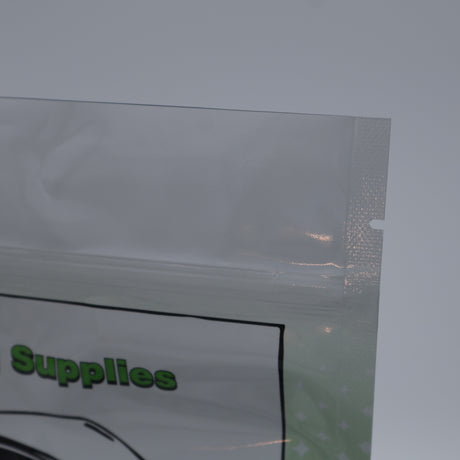 50 Pack 5 MIL Mylar Storage Bags 8x12 With Gusset, and Zipper Top (1/2 Gal) MADE IN THE USA