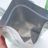 50 Pack 5 MIL Mylar Storage Bags 8x12 With Gusset, and Zipper Top (1/2 Gal)