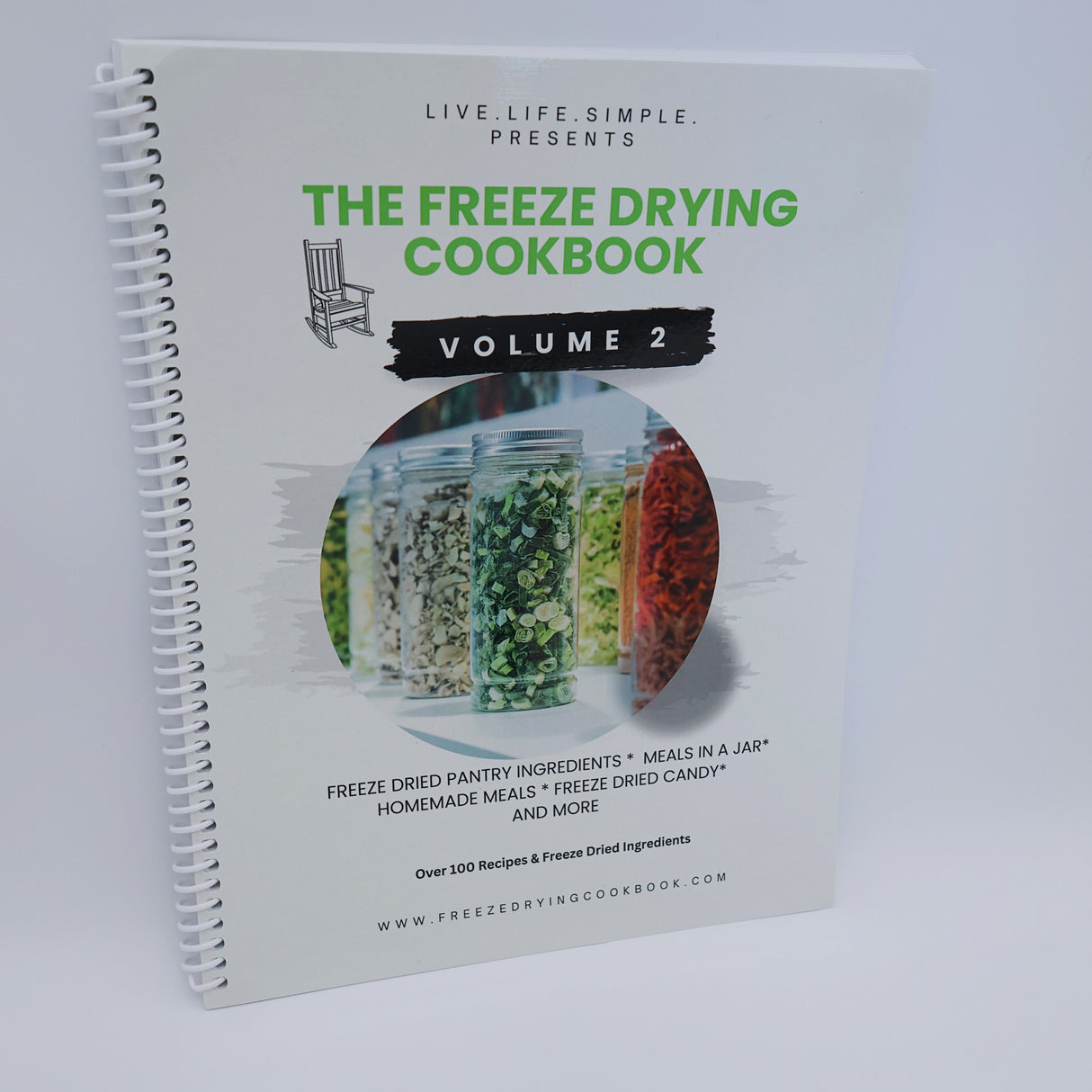 CLEARANCE SALE 50% 0FF!!!  The Freeze Drying Cookbook Vol 2 (Physical Copy) FIRST EDITION!