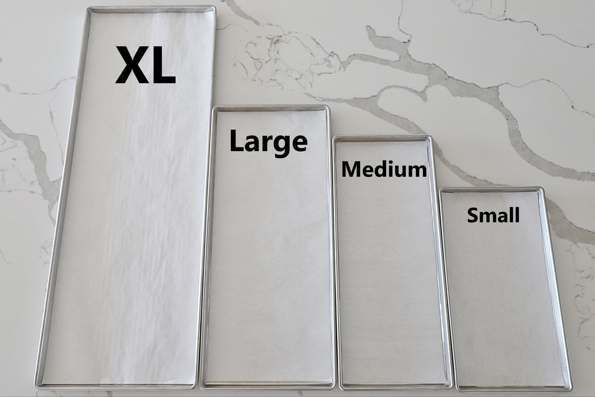 Pre-cut Parchment paper (100 sheets)S/M/L/XL