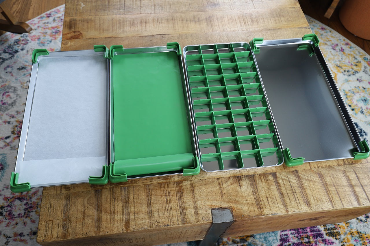 Freeze Dryer Tray Dividers for Harvest Right trays (select your size b –  Freeze Drying Supplies