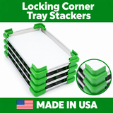 Locking CORNER Tray Stackers for Harvest Right Trays MADE IN THE USA