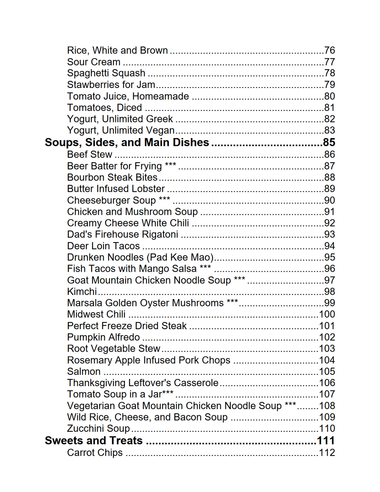 CLEARANCE SALE 50% 0FF!!!  The Freeze Drying Cookbook Vol 2 (Physical Copy) FIRST EDITION!