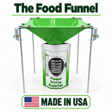 The Food Funnel™ - Fills Mason Jars & Mylar Bags