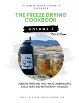 Freeze Drying Cookbook PDF Download Volume 1