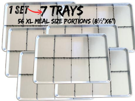 Commercial Freeze Dryer Tray Dividers (18" x 26" full baking sheet)