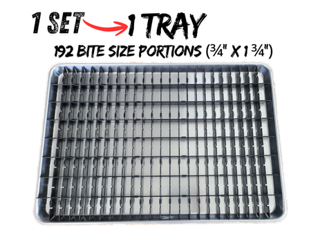 Commercial Freeze Dryer Tray Dividers (18" x 26" full baking sheet)