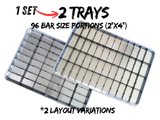 Commercial Freeze Dryer Tray Dividers (18" x 26" full baking sheet)
