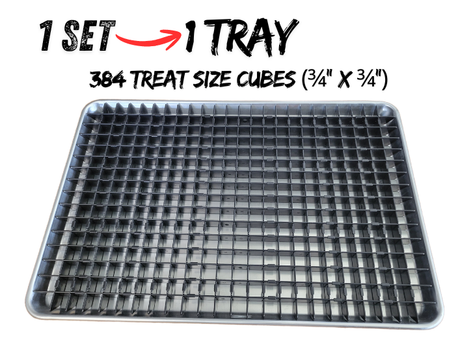 Commercial Freeze Dryer Tray Dividers (18" x 26" full baking sheet)