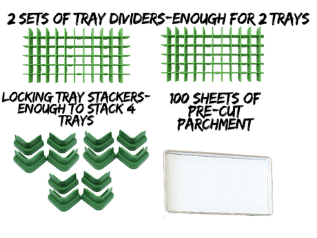 Essentials Starter Kit-Parchment, Stackers, and Dividers-Countertop Model