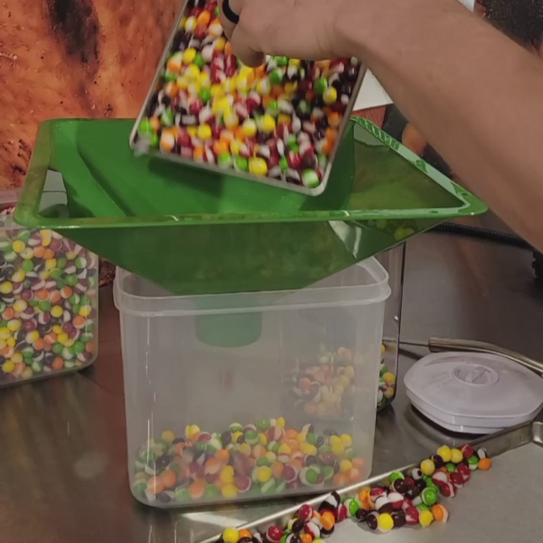 The Food Funnel™ - Fills Mason Jars & Mylar Bags-BLUE FUNNEL