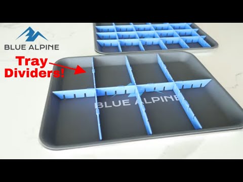 Tray Dividers™- for Blue Alpine Freeze Dryer trays MADE IN THE USA -EXPECTED SHIP DATE DECEMBER 12th